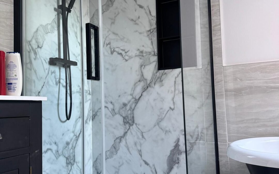 Shower Enclosure Install in Lincolnshire