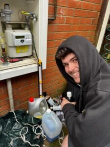 Joe Beresford Apprentice Heating Engineer at WEFIXANY